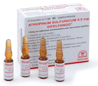 ATROPINUM SULFURICUM 0,25 mg Injektionslsung