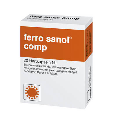 FERRO SANOL comp. Hartkaps.m.msr.berz.Pellets