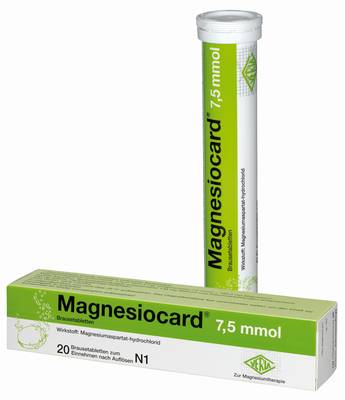 MAGNESIOCARD 7,5 mmol Brausetabletten