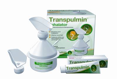 TRANSPULMIN Erkltungsbalsam + Inhalator
