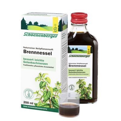 BRENNNESSELSAFT Schoenenberger