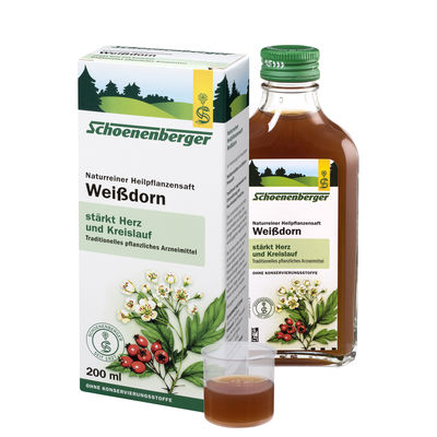 WEISSDORN SAFT Schoenenberger