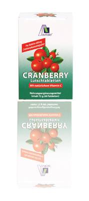 CRANBERRY LUTSCHTABLETTEN