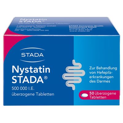 NYSTATIN STADA 500.000 I.E. berzogene Tab.