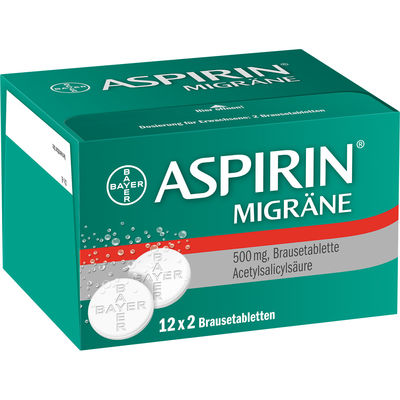 ASPIRIN MIGRÄNE 500 mg Brausetabletten