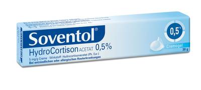 SOVENTOL Hydrocortisonacetat 0,5% Creme