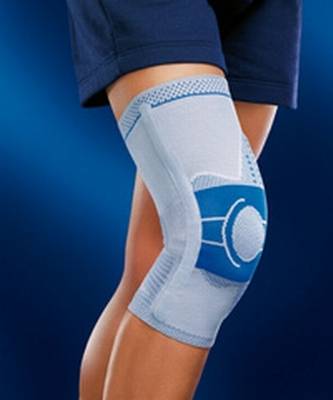 GENUTRAIN A3 Kniebandage links Gr.6 titan