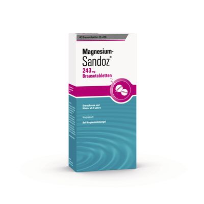 MAGNESIUM SANDOZ 243 mg Brausetabletten