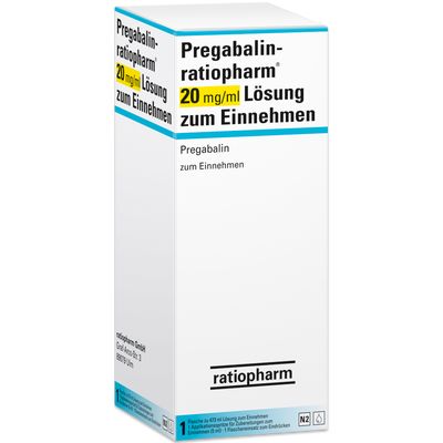 PREGABALIN-ratiopharm 20 mg/ml Lsung zum Einn.