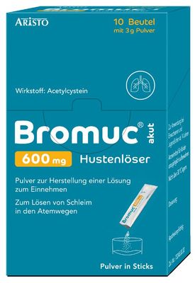 BROMUC akut 600 mg Hustenlser Plv.z.H.e.L.z.Einn.