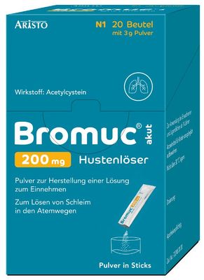 BROMUC akut 200 mg Hustenlser Plv.z.H.e.L.z.Einn.