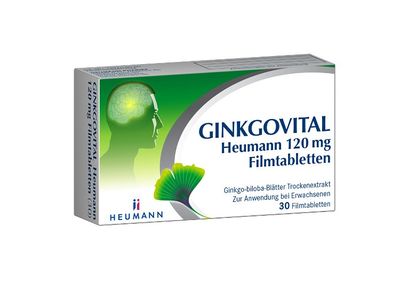 GINKGOVITAL Heumann 120 mg Filmtabletten