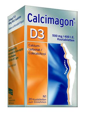 CALCIMAGON D3 Kautabletten