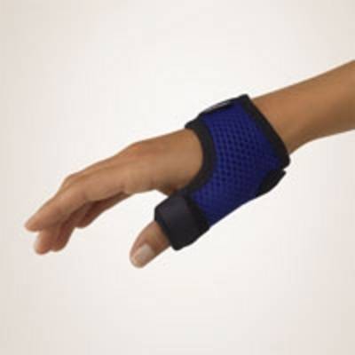 BORT Soft Daumenschiene kurz M blau