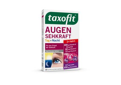 TAXOFIT Augen Sehkraft Kapseln