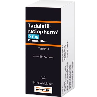 TADALAFIL-ratiopharm 5 mg Filmtabletten