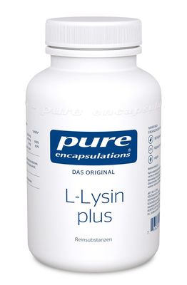 PURE ENCAPSULATIONS L-Lysin plus Kapseln