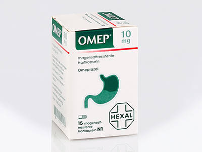 OMEP 10 mg magensaftresistente Hartkapseln