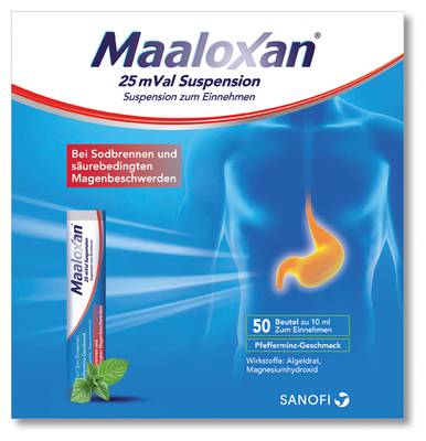 MAALOXAN 25 mVal Suspension