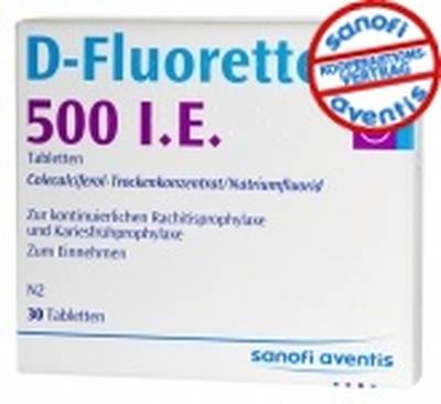 D FLUORETTEN 500 Tabletten