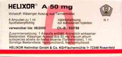 HELIXOR A Ampullen 50 mg