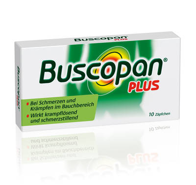 BUSCOPAN plus 10 mg/800 mg Suppositorien