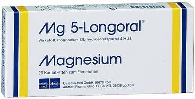 MG 5 LONGORAL Kautabletten