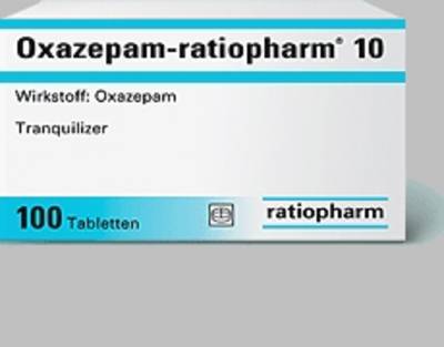 OXAZEPAM-ratiopharm 10 mg Tabletten