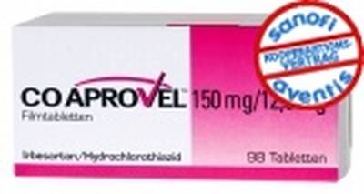 COAPROVEL 150 mg/12,5 mg Filmtabletten