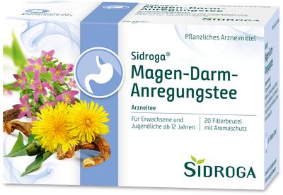 SIDROGA Magen-Darm-Anregungstee Filterbeutel