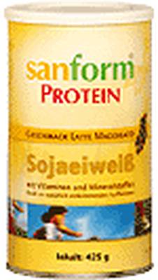 SANFORM Protein Sojaeiwei Vanille Pulver