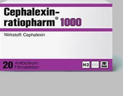 CEPHALEXIN-ratiopharm 1000 mg Filmtabletten