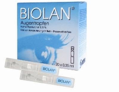 BIOLAN Augentropfen Einzeldosispipetten
