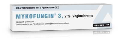 MYKOFUNGIN 3 Vaginalcreme 2%