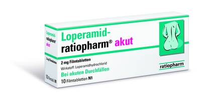 LOPERAMID-ratiopharm 2 mg Filmtabletten