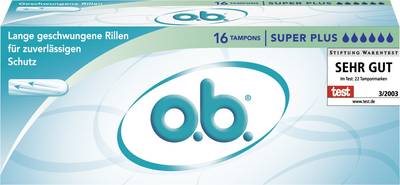 O.B. Tampons normal