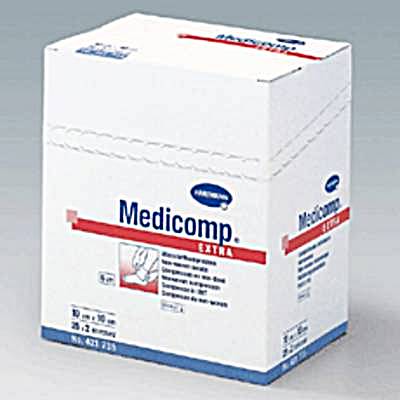 MEDICOMP extra Vlieskomp.unsteril 10x10 cm 6fach