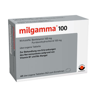 MILGAMMA 100 mg berzogene Tabletten