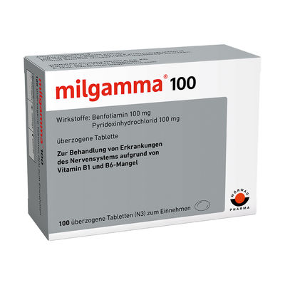 MILGAMMA 100 mg berzogene Tabletten