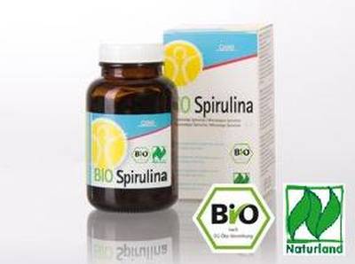 GSE Spirulina 500 mg Bio Naturland Tabletten