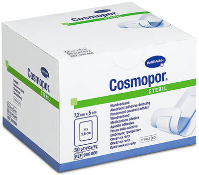 COSMOPOR steril Wundverband 5x7,2 cm