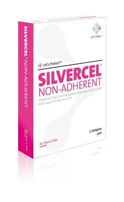 SILVERCEL non Adherent Hydroalginat Verb.5x5 cm