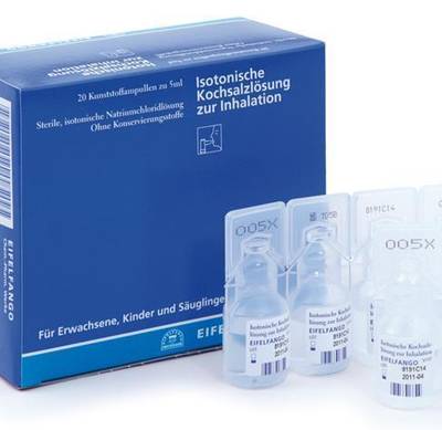 ISOTONISCHE Kochsalzlösung zur Inhalation