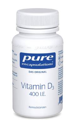 PURE ENCAPSULATIONS Vitamin D3 400 I.E. Kapseln