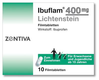 IBUFLAM 400 mg Lichtenstein Filmtabletten