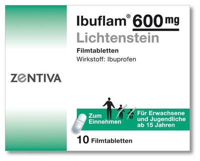 IBUFLAM 600 mg Lichtenstein Filmtabletten