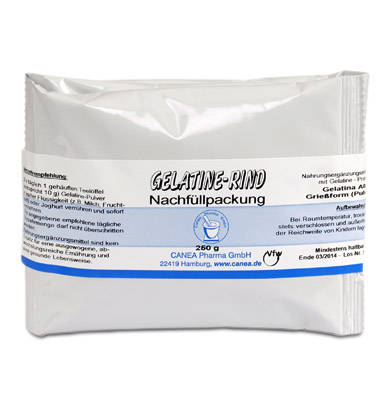 GELATINE RIND Pulver Beutel