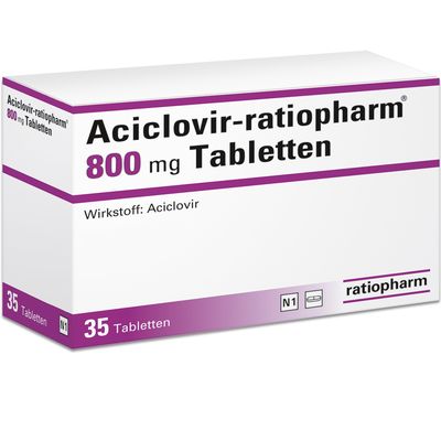 ACICLOVIR-ratiopharm 800 mg Tabletten
