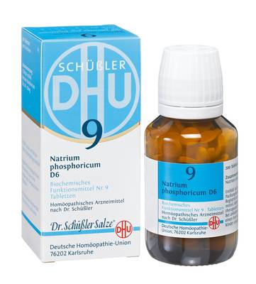 BIOCHEMIE DHU 9 Natrium phosphoricum D 12 Tabl.