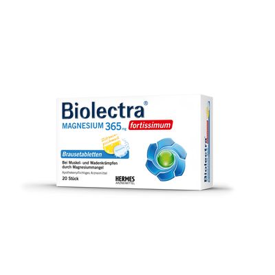 BIOLECTRA Magnesium 365 mg fortissimum Zitrone